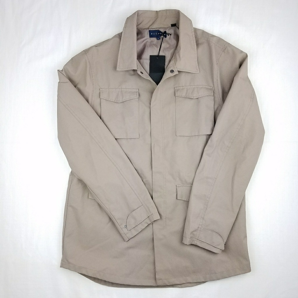 Five Four Fielder jacket trench coat size large